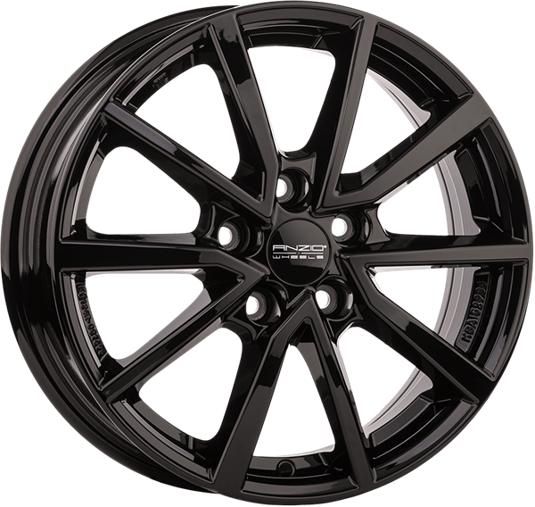 ANZIO Vec Black Gloss 6,00x16 5x100,00 ET45,00