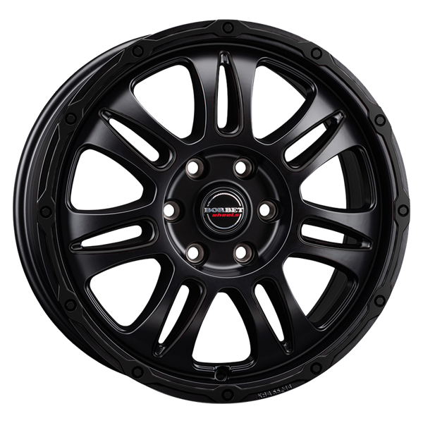Borbet CW8 black matt 8,00x18 5x130,00 ET50,00