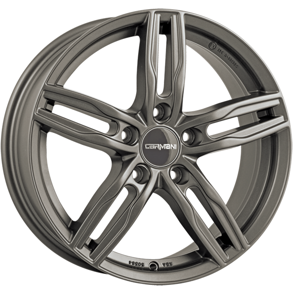 Carmani 14 Paul Hyper Gun Metal 6,50x16 5x114,30 ET38,00