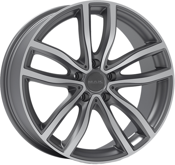 MAK Fahr Gun Metallic Mirror 9,50x19 5x112,00 ET39,00