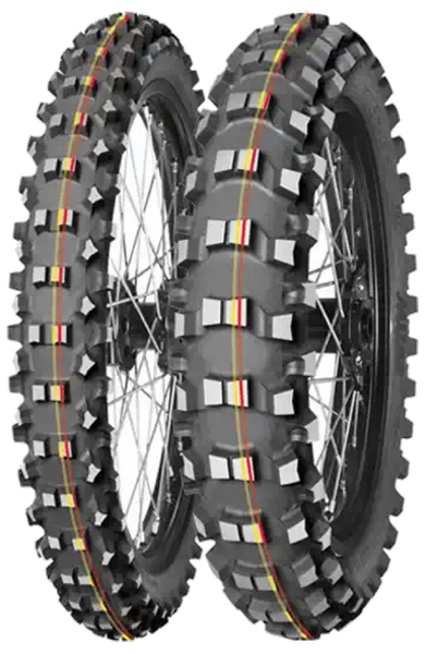 Mitas Terra Force - MX SM 70/100-10 41 M Rear TT NHS Red, Yellow