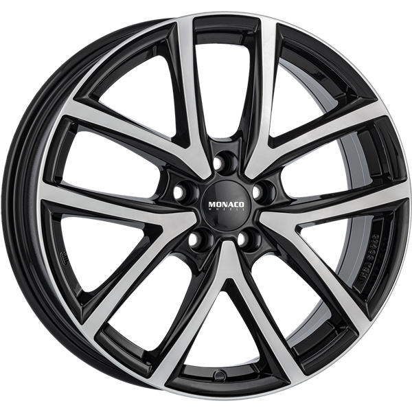 MONACO WHEELS CL2 Black Polished 6,50x16 5x112,00 ET45,00
