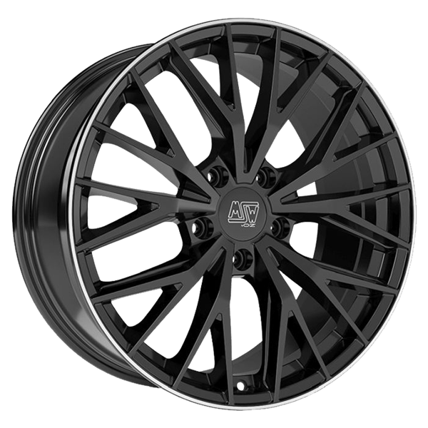 MSW 44 Gloss Black Diamond Lip 8,50x20 5x108,00 ET45,00