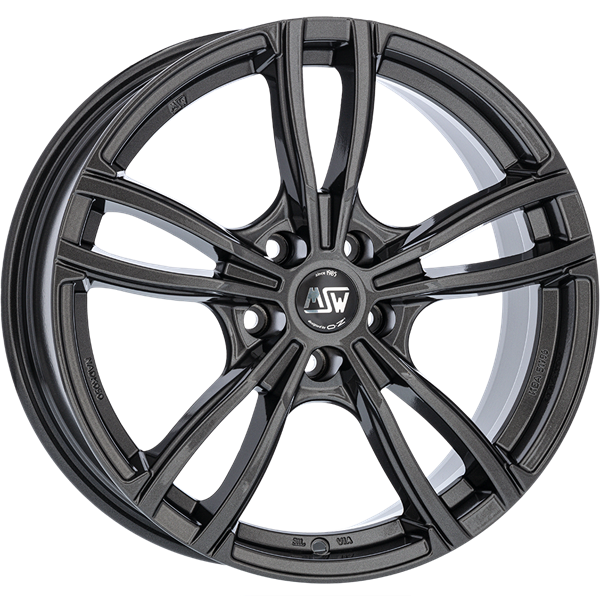 MSW 73 Gloss Grey 8,00x18 5x120,00 ET29,00