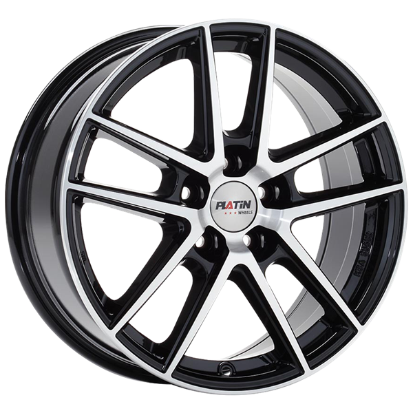 PLATIN Wheels P 73 Black Polished 8,00x18 5x108,00 ET45,00