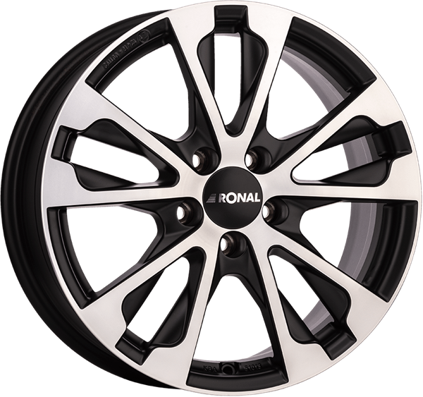 Ronal R61 Jetblack Matt Diamond 7,50x17 5x112,00 ET29,00