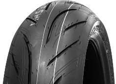 Nahaufnahme der Lauffläche Bridgestone S21 200/55ZR17 (78 W) Rear TL M/C