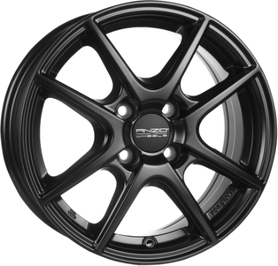 ANZIO Split Matt Black 5,50x14 4x100,00 ET35,00