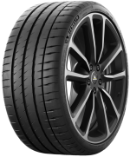 Nahaufnahme der Lauffläche Michelin Pilot Sport 4 S 255/30 R19 91 Y RUN ON FLAT ZP, XL