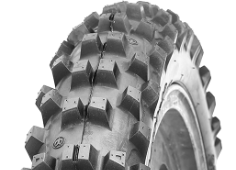 Nahaufnahme der Lauffläche Deli Tire SB-114F 2.50-10 33 J Front TT M/C