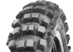 Nahaufnahme der Lauffläche Deli Tire SB-114R 110/90-19 62 M Rear TT M/C