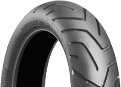 Nahaufnahme der Lauffläche Bridgestone Battlax Adventure A41 190/55 R17 75 V Rear TL
