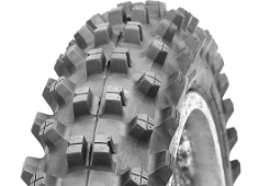 Nahaufnahme der Lauffläche Deli Tire SB-120E 90/90-21 54 R Front TT
