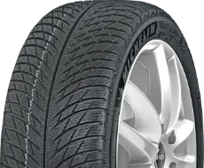 Nahaufnahme der Lauffläche Michelin Pilot Alpin 5