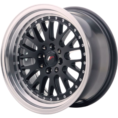 Japan Racing JR10 Black Machined 8,00x15 4x100,00 / 4x108,00 ET20,00