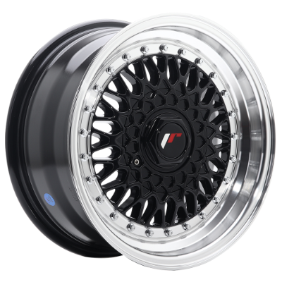 Japan Racing JR9 Black 7,00x15 4x100,00 / 4x108,00 ET20,00