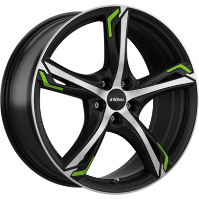 Ronal R62 Trend Green 7,50x17 5x112,00 ET45,00