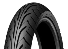 Nahaufnahme der Lauffläche Dunlop Arrowmax GT601 100/80-18 53 H Front TL