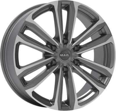MAK Safari 6 Gun Metallic Mirror 7,50x18 6x120,00 ET47,00