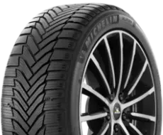 Nahaufnahme der Lauffläche Michelin Alpin 6