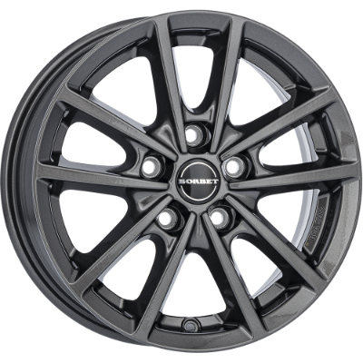 Borbet W anthracite glossy 6,00x15 5x108,00 ET43,00