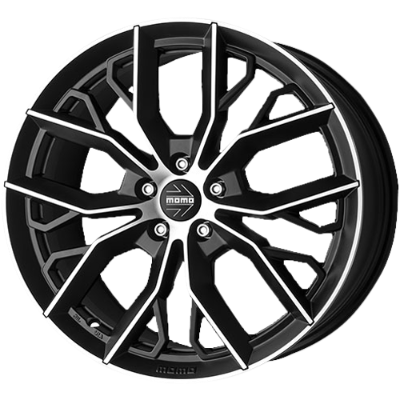 MOMO Massimo Black Polished 8,00x18 5x110,00 ET30,00
