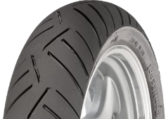 Nahaufnahme der Lauffläche Continental ContiScoot 120/70-16 57 P Front TL