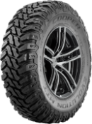 Nahaufnahme der Lauffläche Cooper Evolution MTT 245/75 R16 120/116 Q POR