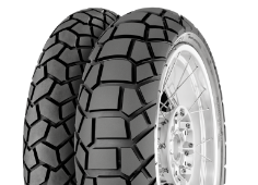 Nahaufnahme der Lauffläche Continental TKC 70 Rocks 130/80 R17 65 S Rear TL M/C M+S