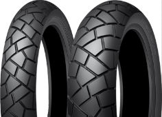 Nahaufnahme der Lauffläche Dunlop Trailmax Mixtour 170/60 R17 72 V Rear TL
