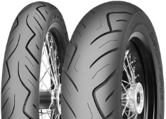 Nahaufnahme der Lauffläche Mitas Custom Force 170/80 B15 77 H Rear TL