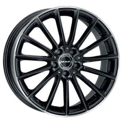 MAK Komet Black Lip Mirror 8,00x19 5x112,00 ET48,00