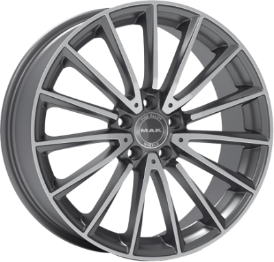 MAK Komet Gun Metallic Mirror 8,00x19 5x112,00 ET38,00