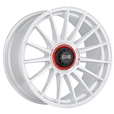 OZ SUPERTURISMO EVOLUZIONE WRC WHITE 8,00x18 5x114,30 ET45,00