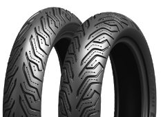 Nahaufnahme der Lauffläche Michelin City Grip Saver 150/70-14 66 S Rear M/C
