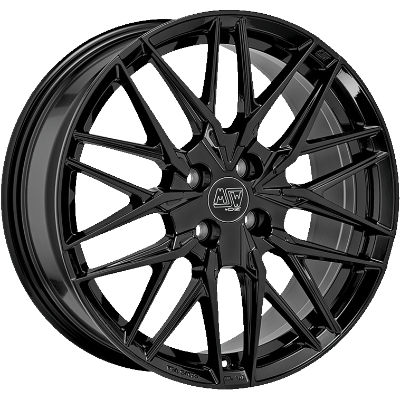 MSW 50-4 Gloss Black 7,00x17 4x100,00 ET42,00