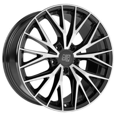 MSW 44 Black Polished 8,50x20 5x114,30 ET45,00