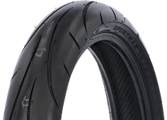 Nahaufnahme der Lauffläche Dunlop Sportmax Q-Lite 110/70-17 54 H Front TL