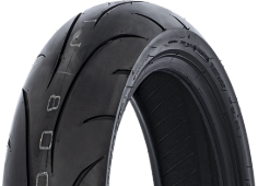 Nahaufnahme der Lauffläche Dunlop Sportmax Q-Lite 120/70-17 58 S Rear TL