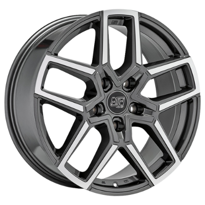MSW 52 Grey Polished 8,50x20 5x112,00 ET45,00