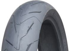 Nahaufnahme der Lauffläche Deli Tire Razor XP SB-148 150/60-17 66 H Rear TL M/C