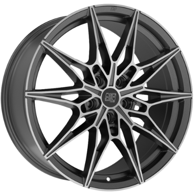 MSW 75 Matt Grey Polished 8,00x19 5x120,00 ET35,00