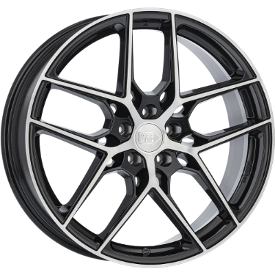 Mille Miglia MM1004 Black Polished 7,50x17 5x110,00 ET30,00