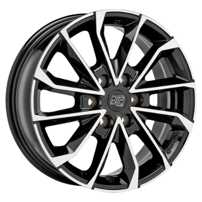 MSW 42 VAN Black Polished 6,50x17 6x120,00 ET50,00
