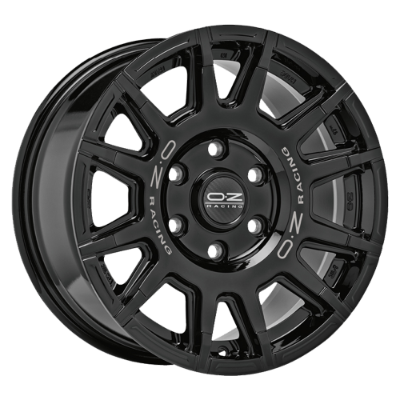 OZ RALLY LEGEND GLOSS BLACK 8,00x17 5x120,00 ET35,00
