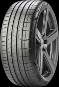 Nahaufnahme der Lauffläche Pirelli P Zero (PZ4) 255/30 R20 92 Y XL, ZR, ALP, S.C.
