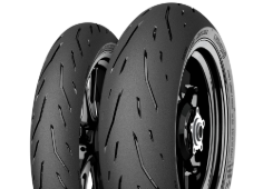 Nahaufnahme der Lauffläche Continental ContiSportAttack 5 190/55ZR17 (75 W) Rear TL M/C