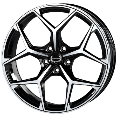 TecnoMagnesio TMG02 Black Polished 8,00x18 5x112,00 ET35,00