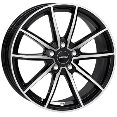 Autec Skara Black Polished 8,00x18 5x112,00 ET30,00