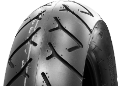 Nahaufnahme der Lauffläche Bridgestone G 702 160/80-16 80 H Rear TL M/C RF